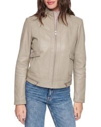 Andrew Marc - Rowan Leather Coat - Lyst