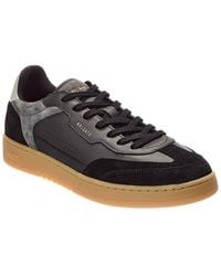 Axel Arigato - Dice T-Toe Suede & Leather Sneaker - Lyst