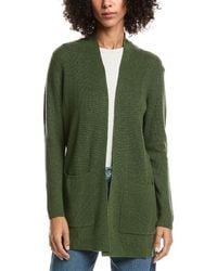 Forte - Wool & Cashmere-Blend Drape Cardigan - Lyst