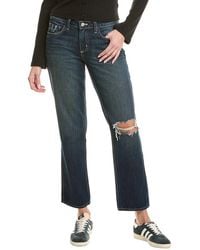 L'Agence - Nevia Low-Rise Slouch Straight Jean - Lyst