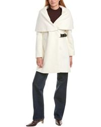 Via Spiga - Hooded Wool-Blend Coat - Lyst