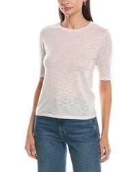 Vince - Essential Elbow Sleeve T-Shirt - Lyst