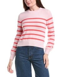 Isla - Frankie Stripe Cashmere Top - Lyst