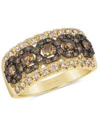Le Vian - Le Vian Chocolate And Nude 14K 0.38 Ct. Tw. Diamond Ring - Lyst