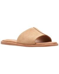 Clarks - Karsea Mule Suede Sandal - Lyst