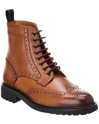 Ted Baker - Jakobe Chunky Leather Lace-Up Boot - Lyst