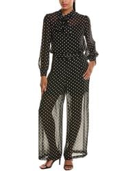 Pascale La Mode - 2Pc Polka Dot Top & Pant Set - Lyst