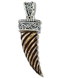Samuel B. - 18K & 6.50 Ct. Tw. Bovine Bone Carved Pendant - Lyst