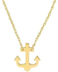 HAWLEY ST - 14K Nautical Necklace - Lyst