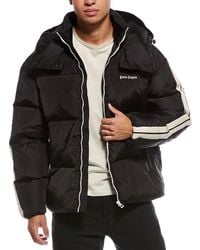 Palm Angels - Hooded Track Down Jacket - Lyst