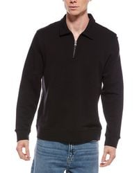 Vince - French Terry 1/4-Zip Pullover - Lyst