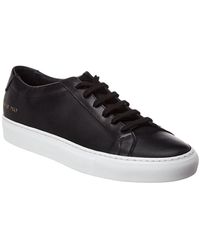 Common Projects Achilles Leather Sneaker - Black
