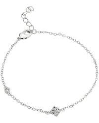 Savvy Cie - Cz Station Bracelet Bracelet - Lyst