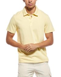 Vince - Garment Dye Polo Shirt - Lyst