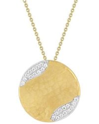 Reiss - 14k 0.27 Ct. Tw. Diamond Round Sliding Necklaces - Lyst