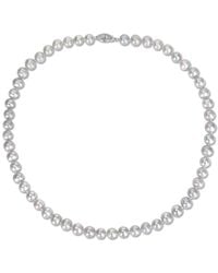 Pearls - 7.5-8Mm Pearl Necklace - Lyst