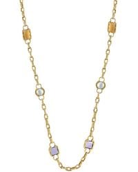Roberto Coin - 18K Diamond & Gemstone Necklace (Authentic Pre-Owned) - Lyst