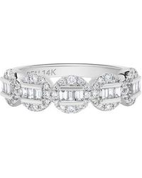 H.J. Namdar - 14K 0.51 Ct. Tw. Diamond Halo Ring - Lyst