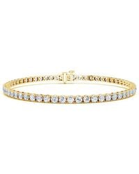 Lab Grown Diamonds - 14K 5.00 Ct. Tw. Lab-Grown Diamond Tennis Bracelet - Lyst