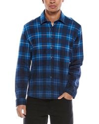 Stone Rose - Jacquard Knit Check Shirt - Lyst