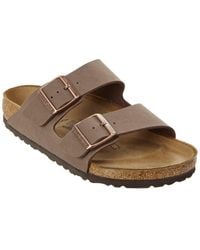 Birkenstock - Arizona Birkibuc Sandal - Lyst