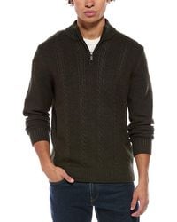 Point Zero - Semi Fit 1/4-Zip Mock Neck Sweater - Lyst