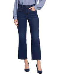 NYDJ - Bailey Relaxed Straight Ankle Palace Jean - Lyst