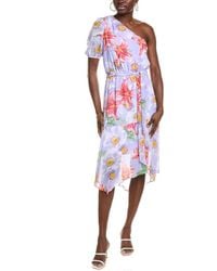 Julia Jordan - One-Shoulder Midi Dress - Lyst
