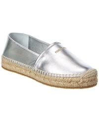 Ferragamo - Alma Leather Espadrille - Lyst