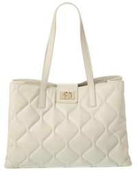 Furla - 1927 Large Leather Tote - Lyst