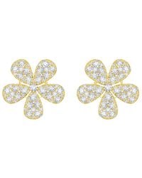 Sabrina Designs - 14K 1.03 Ct. Tw. Diamond Flower Studs - Lyst