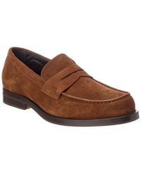 BOSS - Dressletic Suede Loafer - Lyst