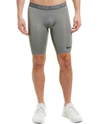 Nike Pro Long Compression Short - Gray