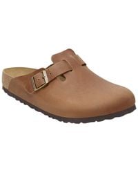Birkenstock - Boston Leather Clog - Lyst