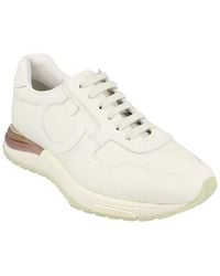 Ferragamo - Brooklyn Low-Top Leather Sneaker - Lyst