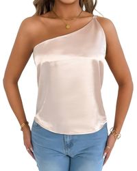 Adele Berto - One-Shoulder Top - Lyst