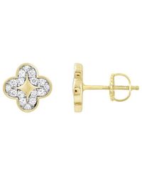 Ethos Creations - Brilliant Bloom 14K 0.20 Ct. Tw. Lab-Grown Diamond Earrings - Lyst