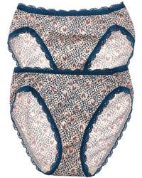 Wacoal - B. Tempt'D By 2Pk Inspired Eyelet Hi-Leg - Lyst