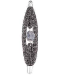 Saachi - Multi Chain Stone Bracelet - Lyst