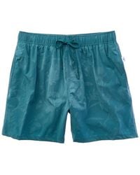 Vintage Summer - Embossed Volley Swim Short - Lyst