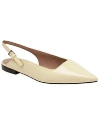 Linea Paolo - Caia-L Leather Slingback Flat - Lyst