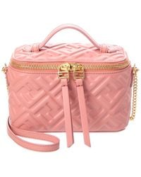 Fendi - Ff Leather Vanity Case - Lyst