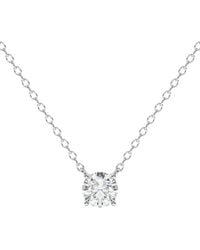 Lab Grown Diamonds - 14K 0.50 Ct. Tw. Lab-Grown Diamond Necklace - Lyst