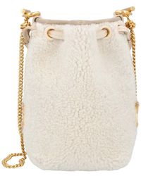 Chloé - Lambskin Marcie Micro Bucket Bag Never Carried (Authentic Pre-Loved) - Lyst