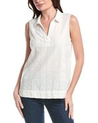 Tommy Bahama - Palm View Linen-Blend Popover Top - Lyst