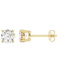 Lab Grown Diamonds - 14K 0.50 Ct. Tw. Lab-Grown Diamond Earrings - Lyst
