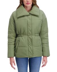 Kensie - Crinkle Puffer Jacket - Lyst