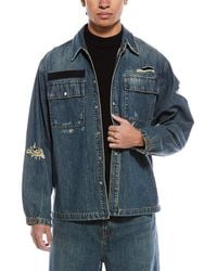 Helmut Lang - Denim Uniform Shirt Jacket - Lyst