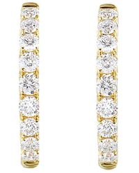 Diana M. Jewels . Fine Jewellery 14k 0.33 Ct. Tw. Diamond Earrings - Metallic