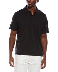 Rag & Bone - Darien Linen-Blend Polo Shirt - Lyst